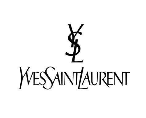 black hardware ysl logo.